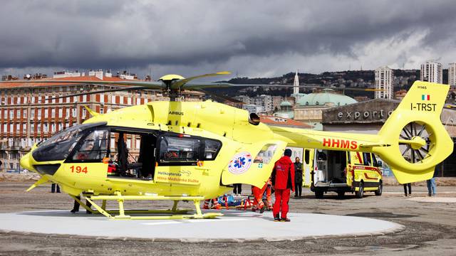 Rijeka: Svečano obilježavanje uvođenja Helikopterske hitne medicinske službe (HHMS)