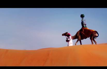 'Camel cam': Ovako to izgleda kada deve prošetaju pustinjom