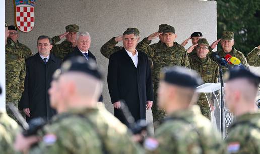 FOTO Milanović: 'O angažmanu vojske izvan domovine uvijek ćemo jako dobro razmisliti'