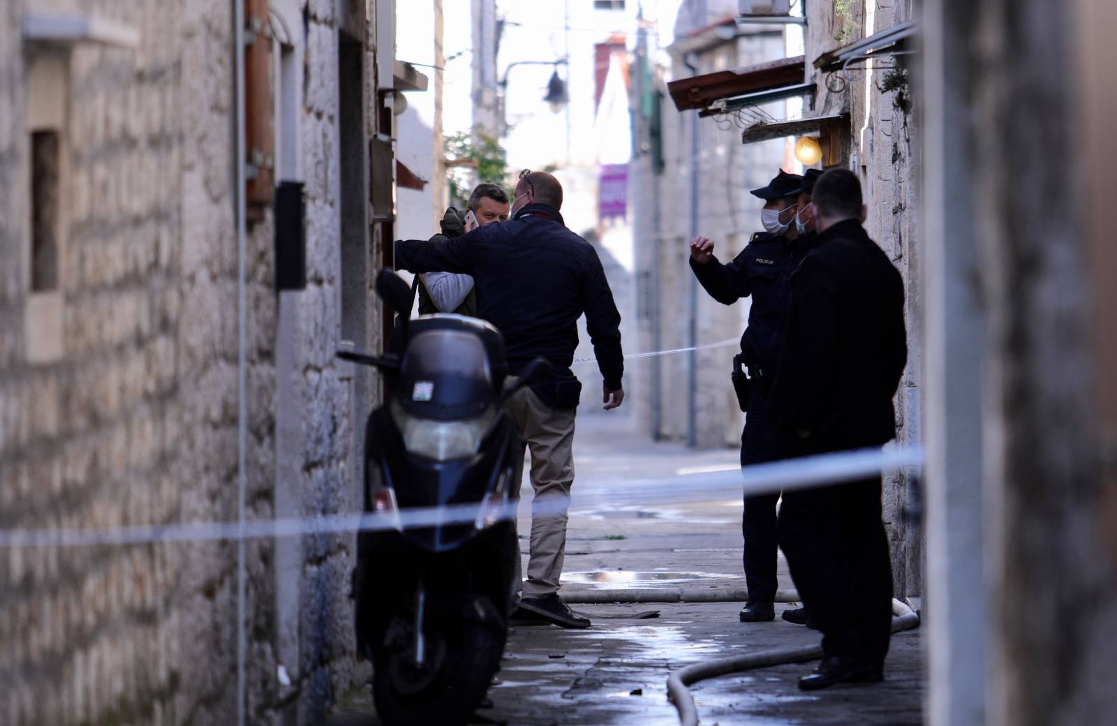 Trogir: Očevid na mjestu požara gdje je jedna osob poginula