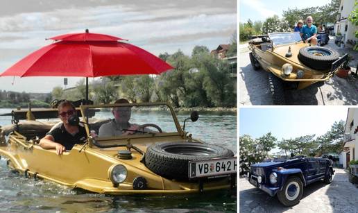 Maria i Rupert voze amfibiju iz 1944. godine: 'S Alpa smo preko rijeka i dolina stigli do Istre'