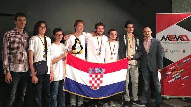 Hrvatski matematičari su na olimpijadi uzeli zlato i broncu