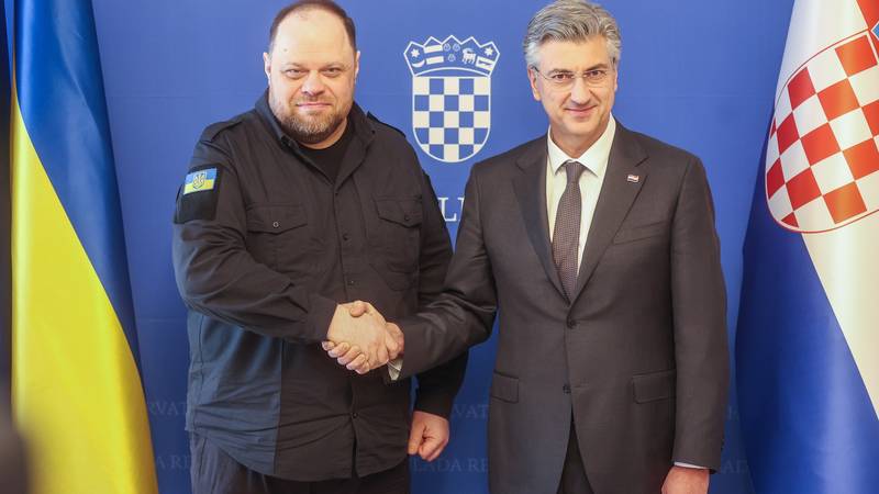 Plenković: 'Hrvatska nastavlja snažno pomagati Ukrajini...'