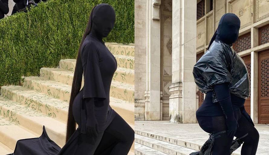 Petko rekreirao Kimin outfit s Met Gale: Uz jastuk na stražnjici i vreće za smeće napravio show