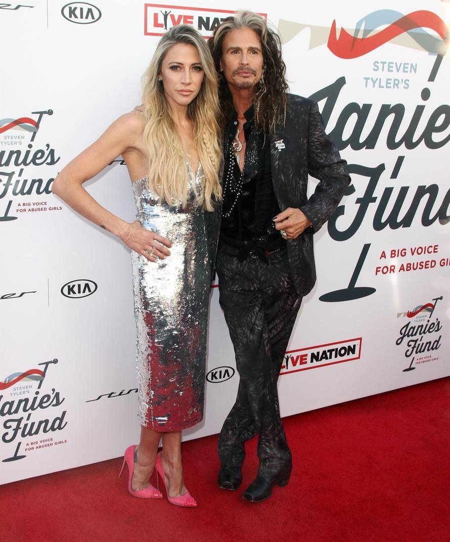 Guests arrive to the Inaugural Janie's Fund Gala and Grammy Awards Viewing Party in LA