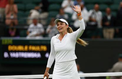 Wimbledon: Donna Vekić prošla u osminu finala nakon gotovo tri sata igre i promjene terena