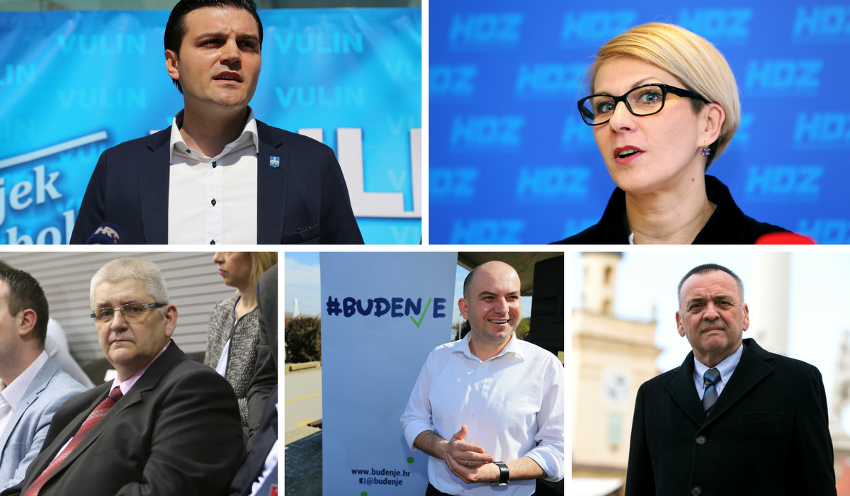 Sedam kandidata želi na čelo Osijeka: Što nude biračima?