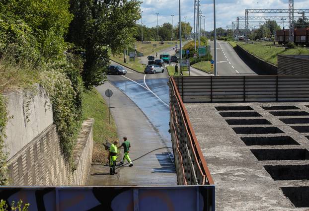 Zagreb: Sanacija podvožnjaka nakon obilnih kiša