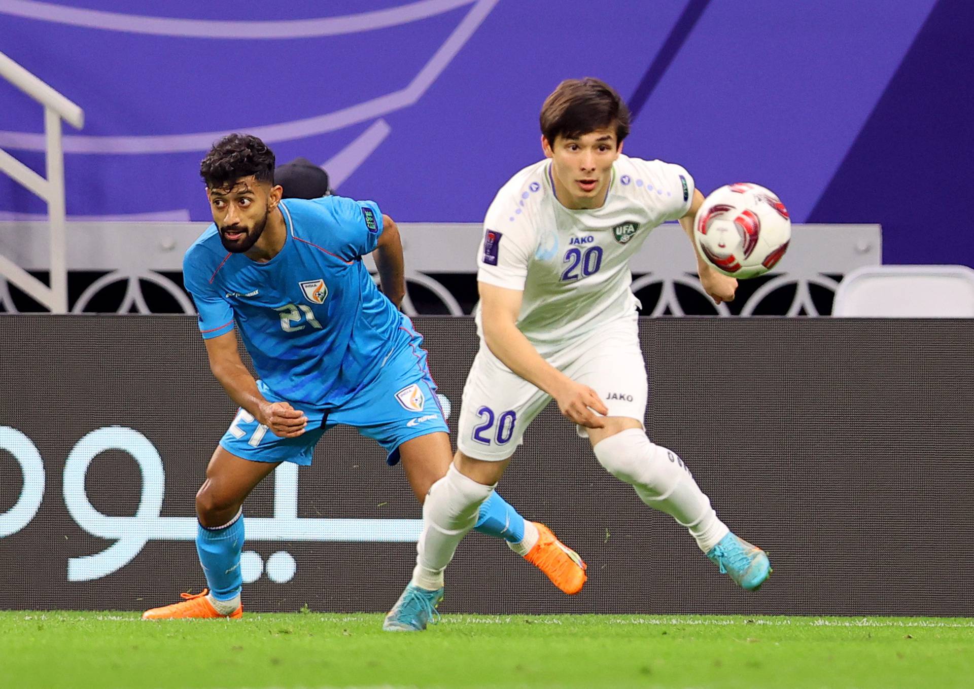 AFC Asian Cup - Group B - India v Uzbekistan