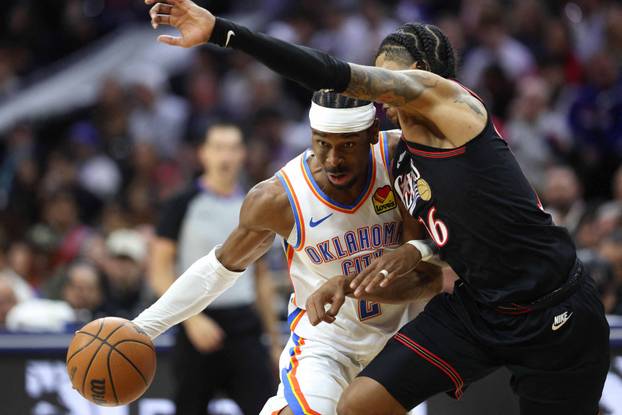 NBA: Oklahoma City Thunder at Philadelphia 76ers