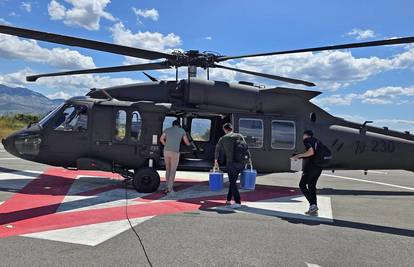 Helikopterom Black Hawk transportirali su srce iz Splita u Zagreb: MORH objavio detalje