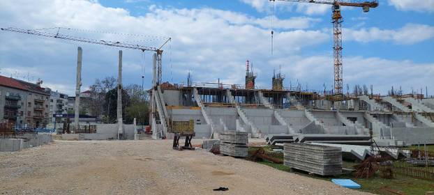 Evo kako napreduju radovi na stadionu u Kranjčevićevoj