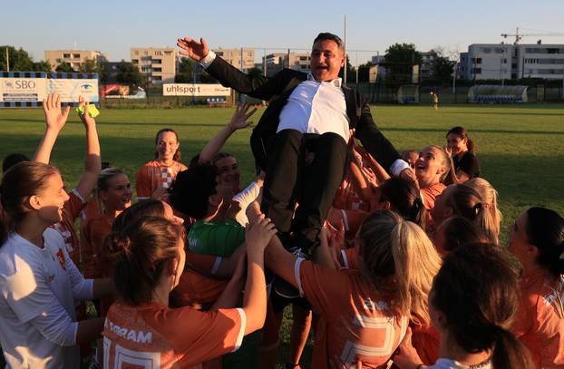 Nogometašice Agrama prvi put u povijesti osvojile naslov prvakinja Hrvatske