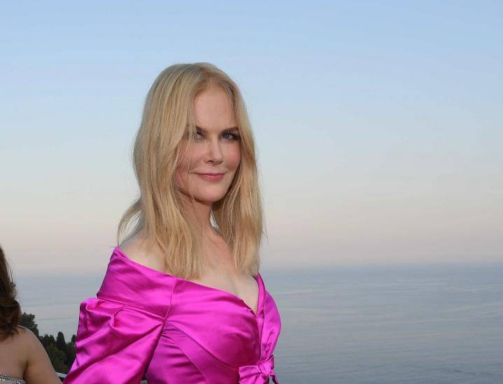 Taormina: 65th Taormina Film fest. Nicole Kidman red carpet