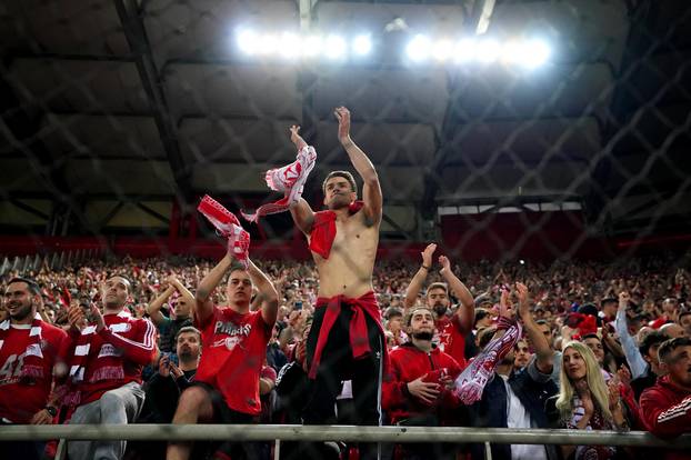 Olympiacos v Aston Villa - UEFA Europa Conference League - Semi Final - Second Leg - Georgios Karaiskakis Stadium