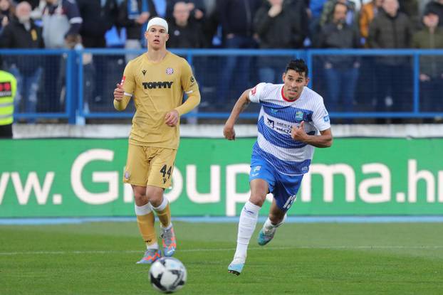 Osijek: Utakmica između Osijeka i Hajduka u 25. kolu Prve HNL