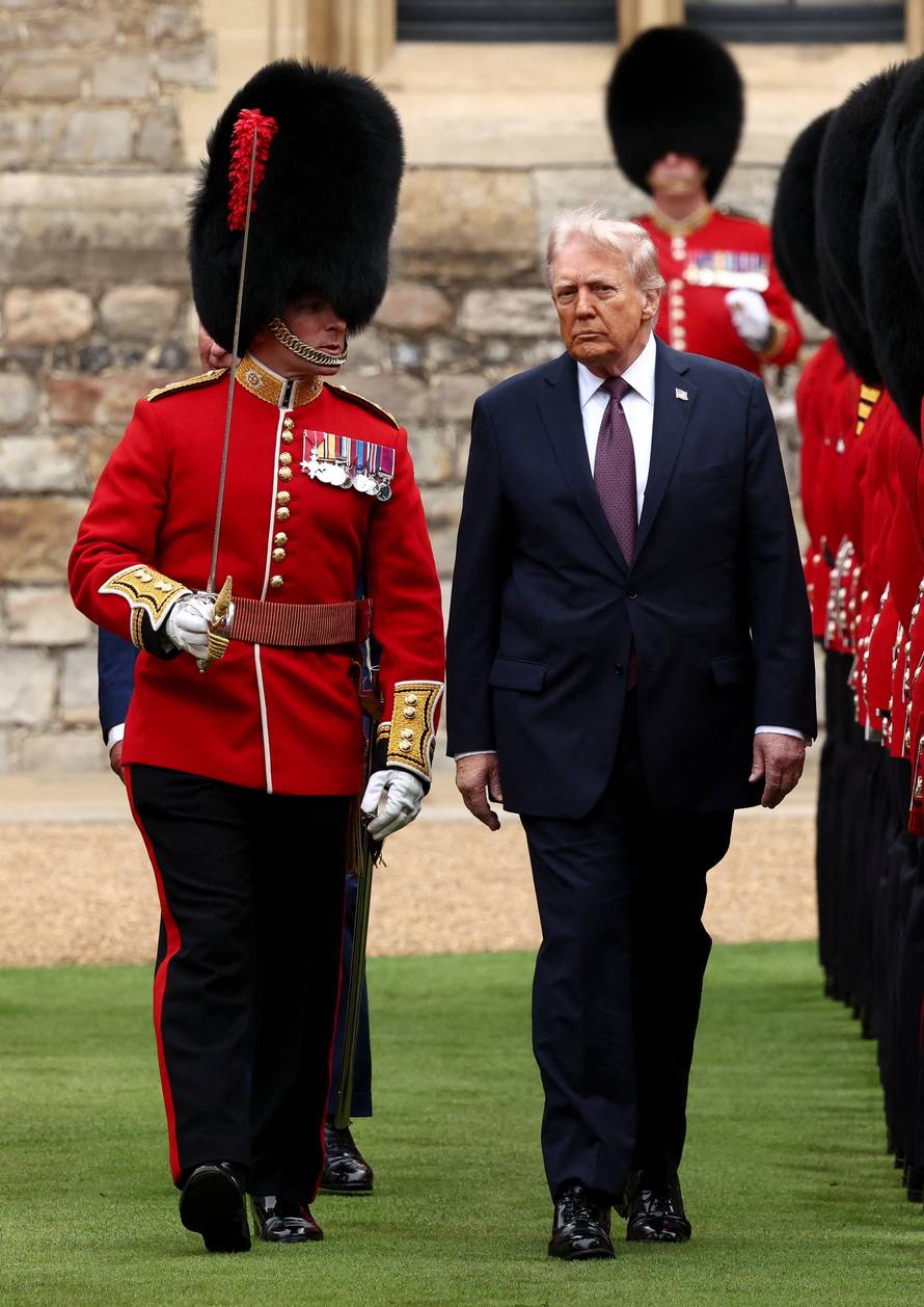 U.S. President Trump's state visit to Britain