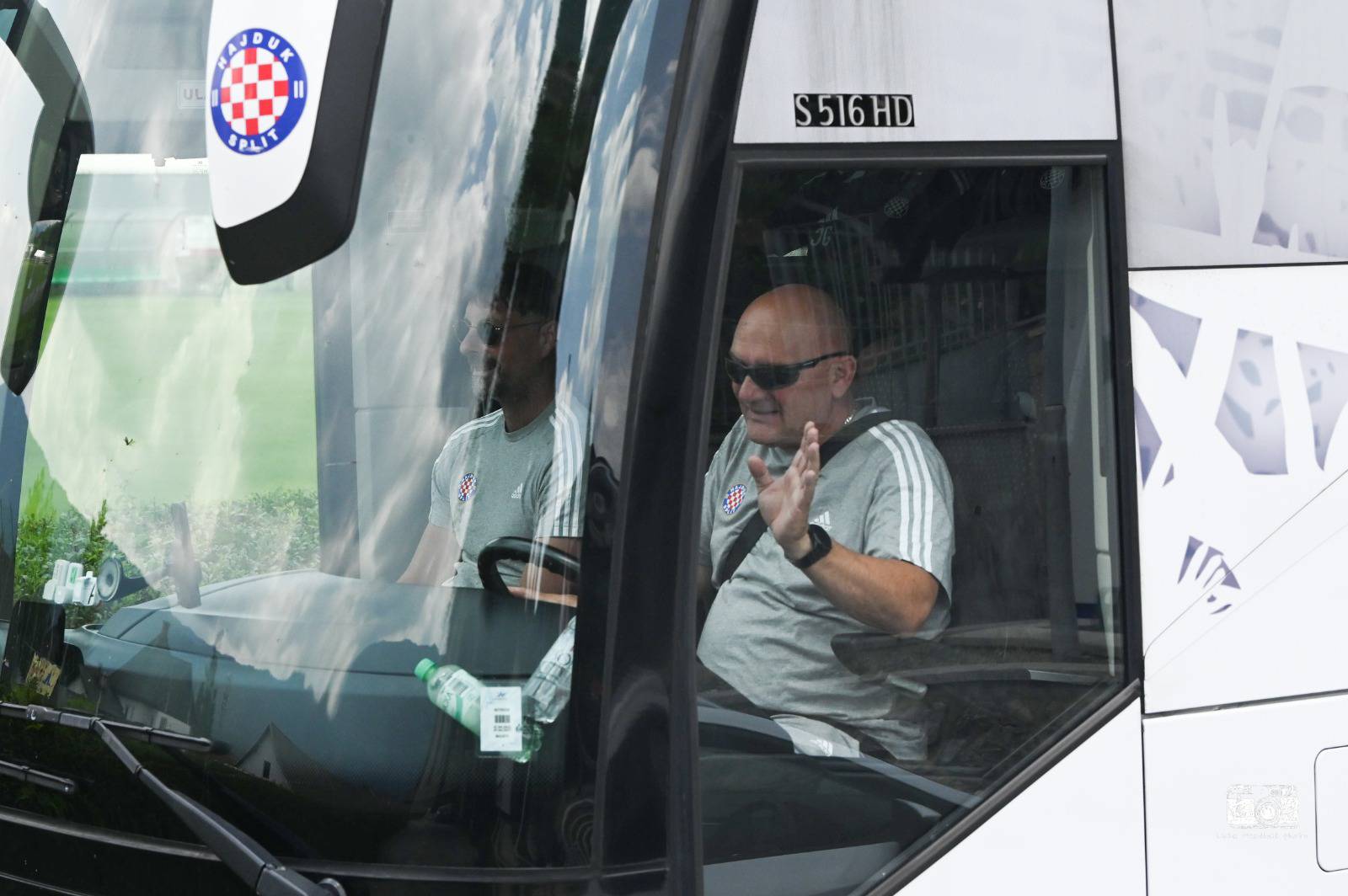 Vozač Hajdukovog autobusa Nikola Gotovac