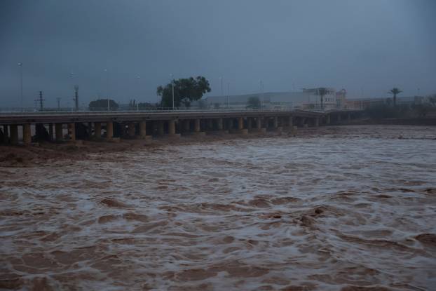 Valencia region hit by cold front causing floods in Carlet