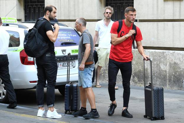 Zagreb: Okupljanje hrvatske nogometne reprezentacije uoÄe kvalifikacijskih susreta