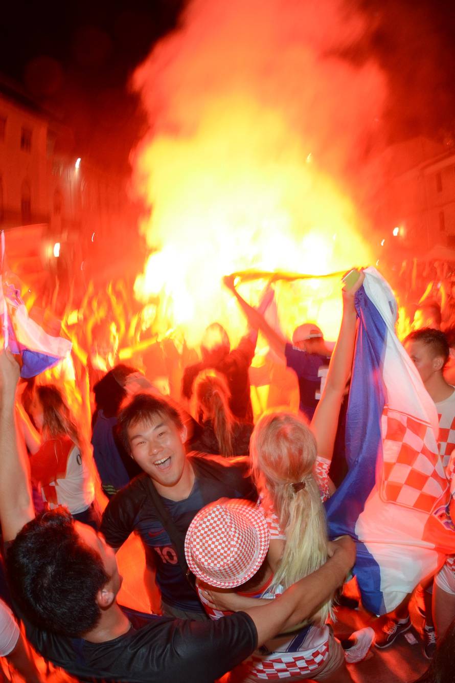 Idemo u finale! Ludnica na ulicama, cijela Hrvatska gori