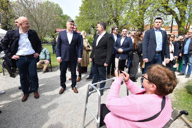 Predsjednik Milanović na manifestacijama u Koprivnici