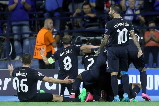 Zagreb: UEFA Liga prvaka, skupina F, 1. kolo, GNK Dinamo - Arsenal FC