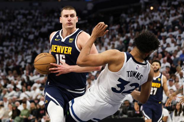 NBA: Playoffs-Denver Nuggets at Minnesota Timberwolves