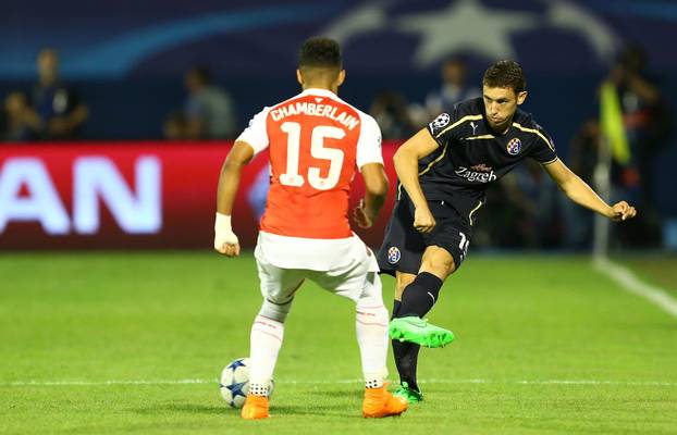 Zagreb: UEFA Liga prvaka, skupina F, 1. kolo, GNK Dinamo - Arsenal FC