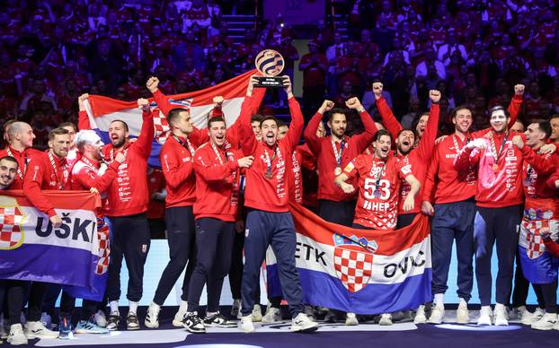 Dodjela medalja hrvatskoj rukometnoj reprezentaciji