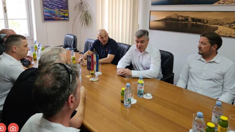 Milanović je stigao u Omiš