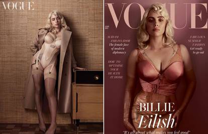 Billie Eilish u Vogueu nosi seksi haltere hrvatskog brenda, a vlasnica kaže: 'Uokvirit ću ih'
