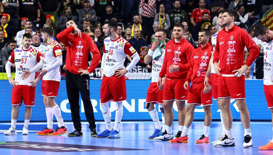 EHF 2024 Men's European Handball Championship - Main Round - France v Croatia