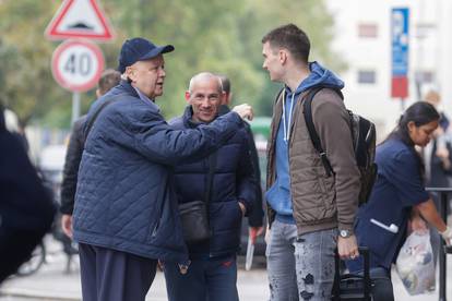 Zagreb: Okupljanje hrvatske nogometne reprezentacije u hotelu Sheraton