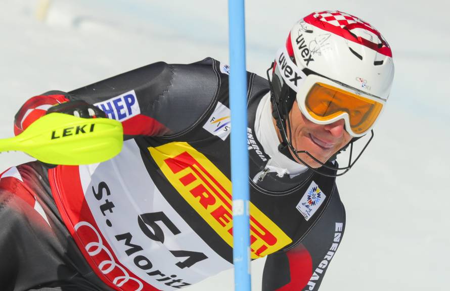 St.Moritz: Svjetsko prvenstvo, slalom, muški, Ivica Kosteli?