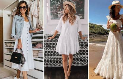 Bijela haljina je must have komad: Idealna za ljetne dane