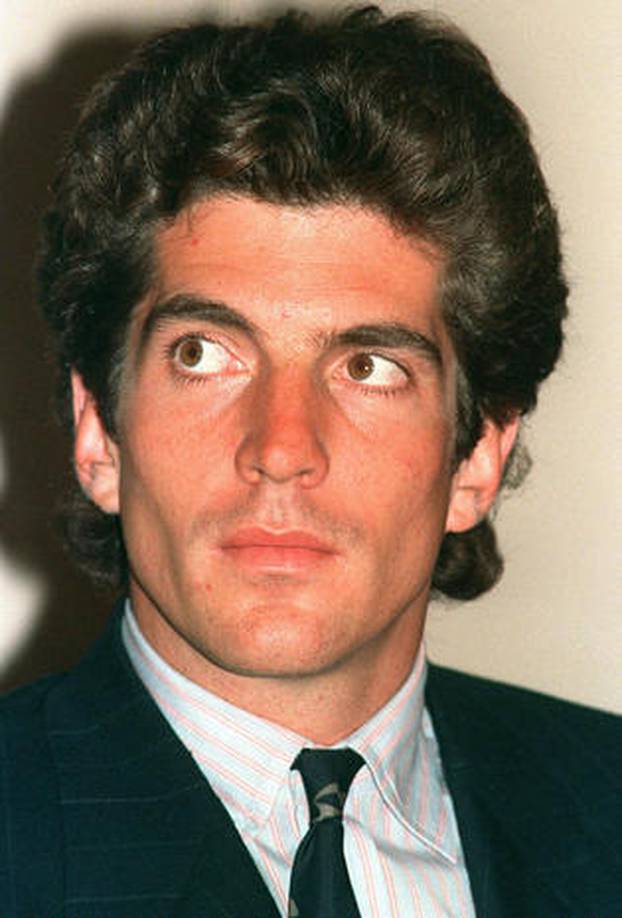 portrait of John F. Kennedy Jr dated 25 May 1989.