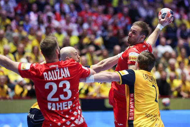 Susret &Scaron;vedske i Hrvatske u prvom krugu EHF Europskog prvenstva