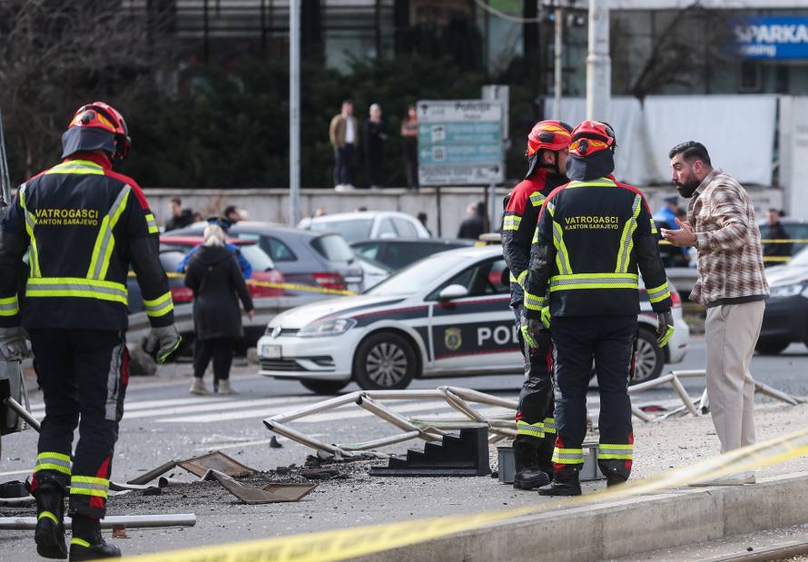 Sarajevo: Tramvaj iskočio iz tračnica u središtu grada