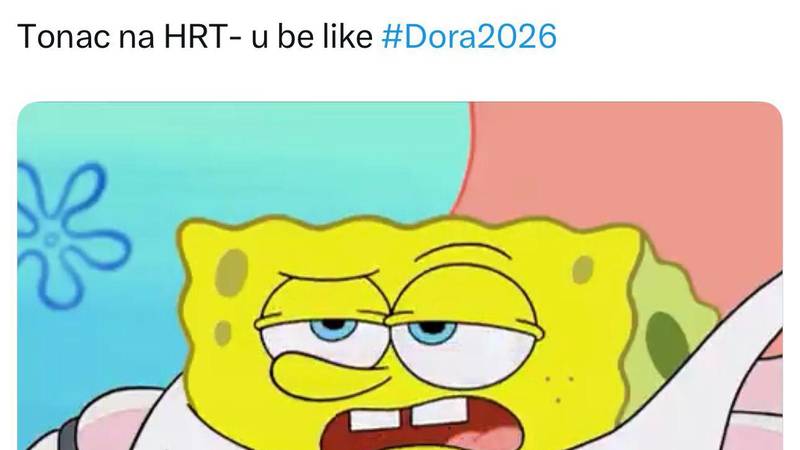 FOTO Pljušte reakcije oko Dore: 'Ovo je natjecanje u najgorem ozvučenju', 'Ima li ovdje tonca?'