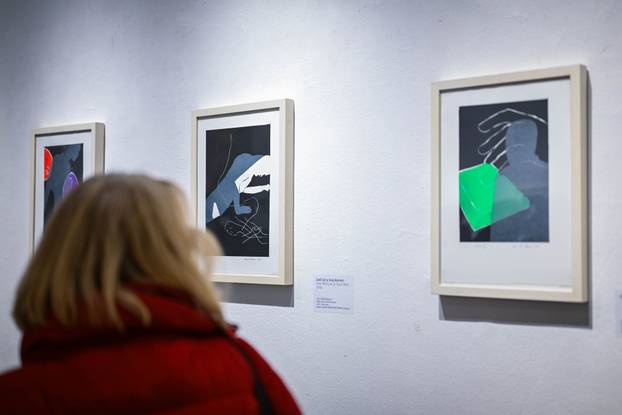 Zagreb: Otvorenje izložbe "Linorezi" Nevenke Arbanas