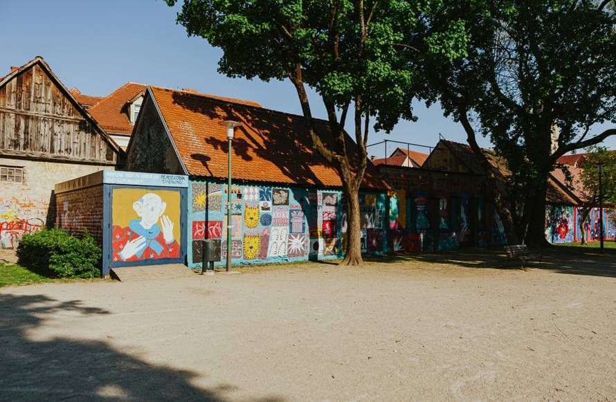 Dar građanima: Muralima smo oživjeli zidove parka Opatovina