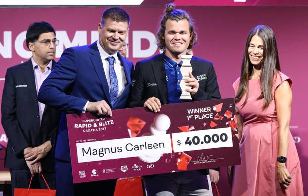 Zagreb: Magnus Carlsen pobjednik je SuperUnited Croatia Grand Chess Toura