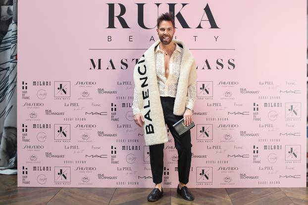 Zagreb: Make up artist Karlo Rusan, održao je Masterclass s Majom Šuput kao modelom