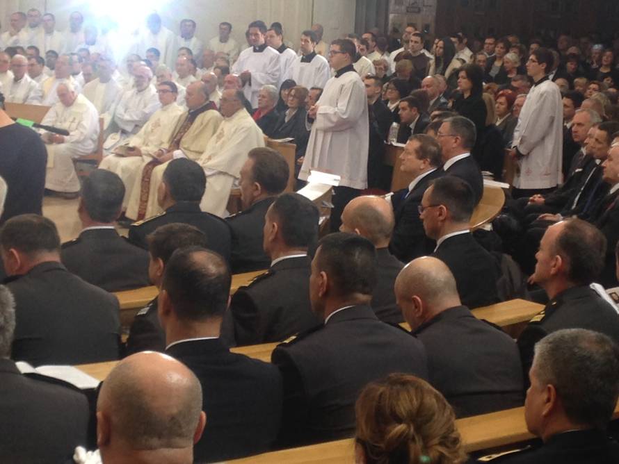 Zaređen novi vojni biskup Jure Bogdan: Na misi bio šef SOA-e