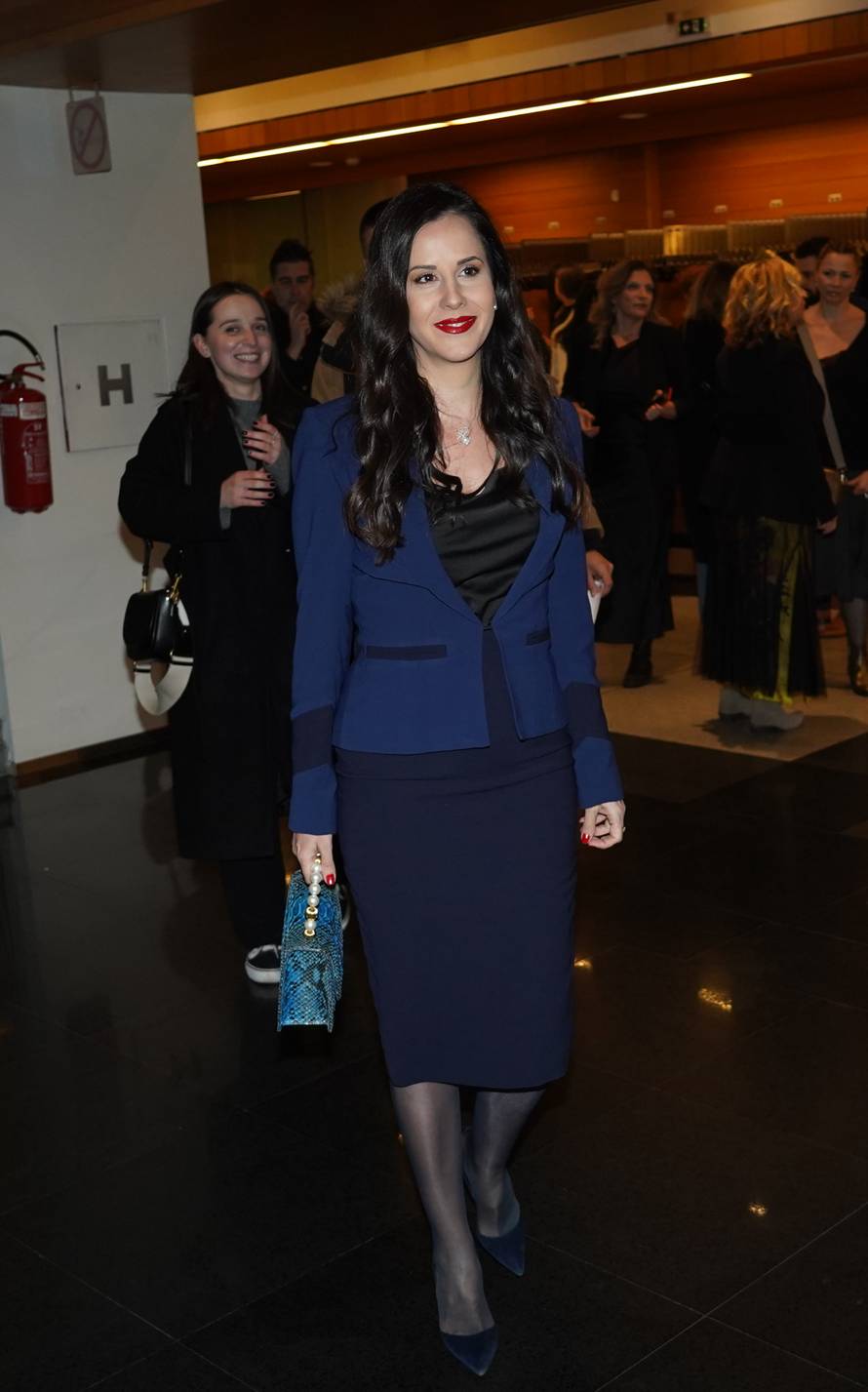 Beograd: Tamara Vučić, supruga srbijanskog predsjednika, na premijeri predstave "Sirano"