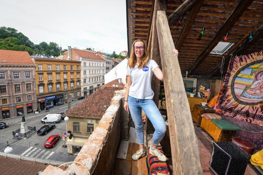 Od velike rupe u zidu napravila terasu: 'Imam pogled na Ilicu'