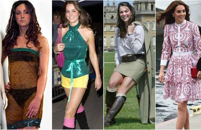 Transformacija Kate Middleton: Od minice do 'strogih' haljina