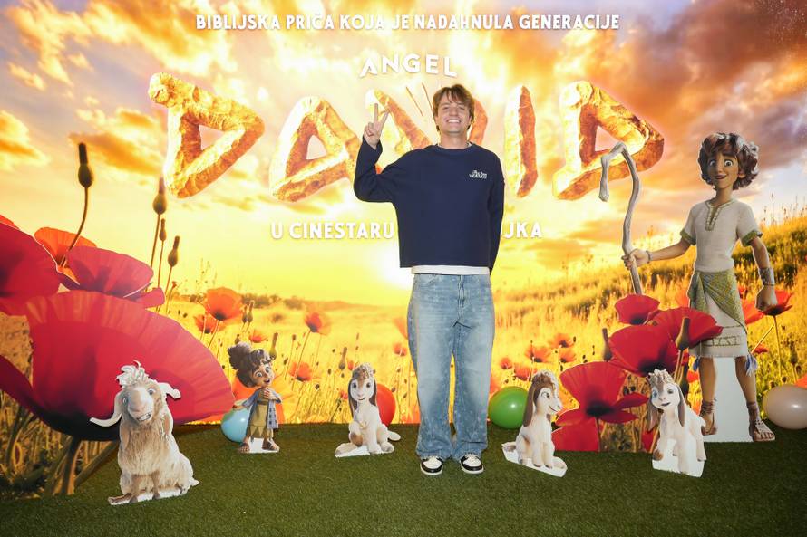 Jakov Jozinović oduševio je sve na premijeri filma 'David'