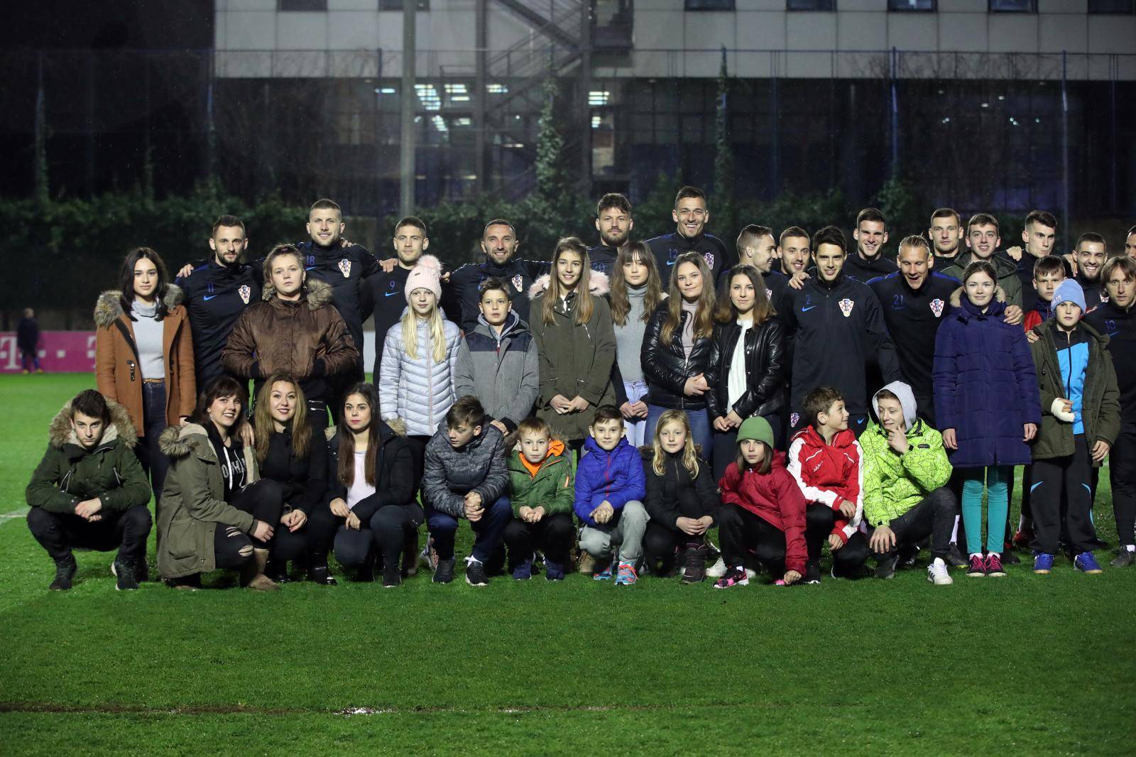 Zagreb: Trening Hrvatske nogometne reprezentacije uoÄi utakmice s AzerbajdÅ¾anom